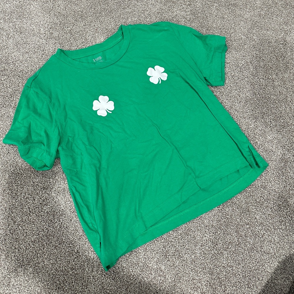 PINK Victoria's Secret Shamrock Tee - St Paddy’s Day